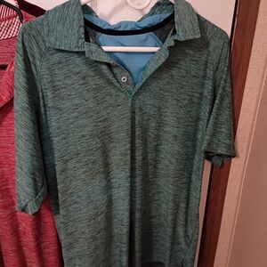 Men's Heathered Polo Shirts